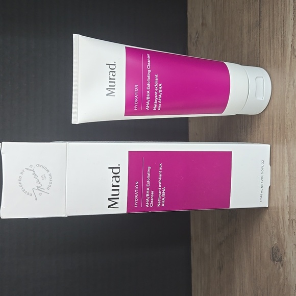 NWT Murad Hydration AHA / BHA Exfoliating Cleanser 148ML / 5.0 fluid oz - Picture 7 of 10